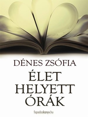 cover image of Élet helyett órák